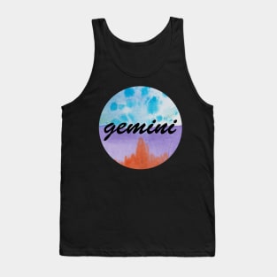 Gemini zodiac sign Tank Top